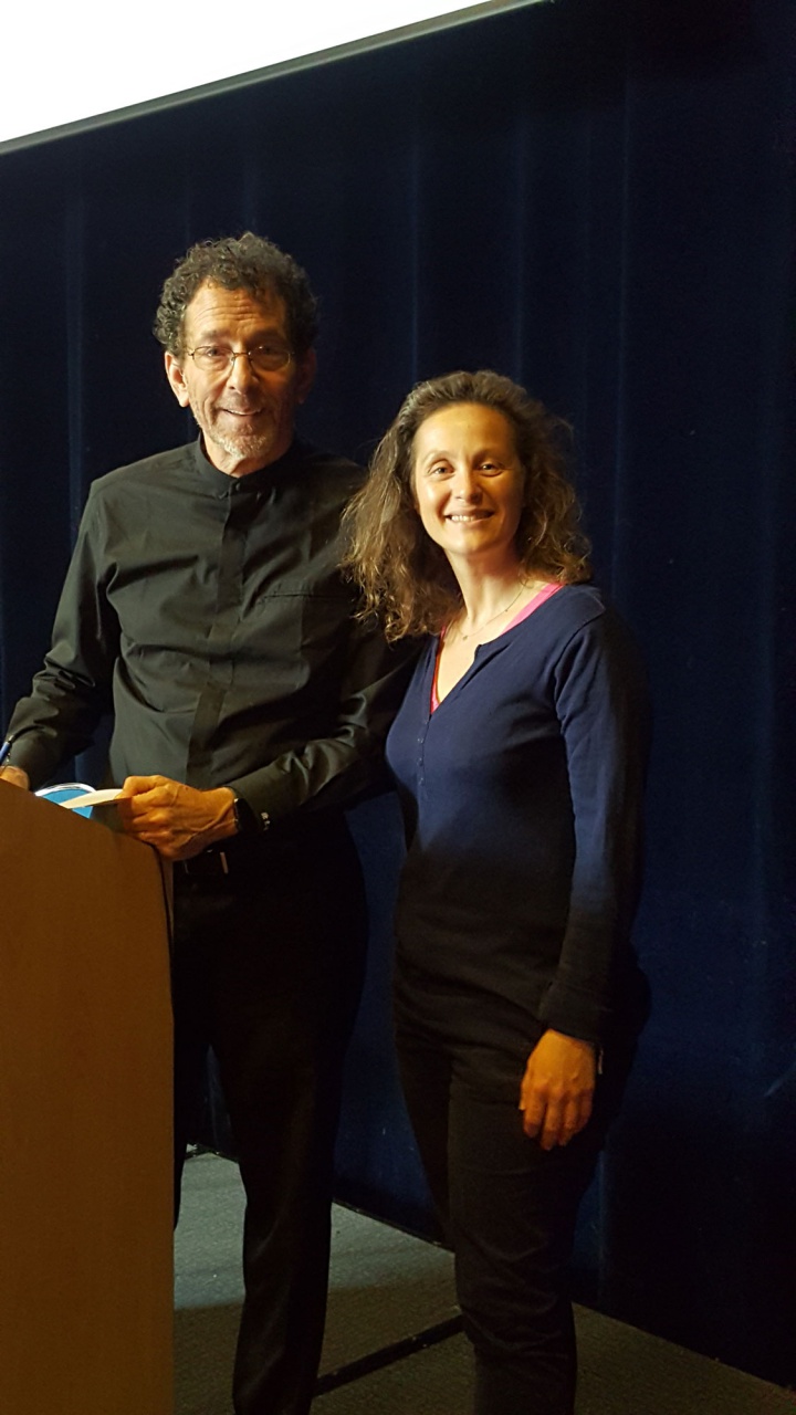 Jeffrey ZEIG, Président de la Fondation Milton H. Erickson & Laurence ADJADJ, Présidente de l'Institut Hypnotim à Marseille, à l'occasion d'une formation en Hypnose Ericksonienne