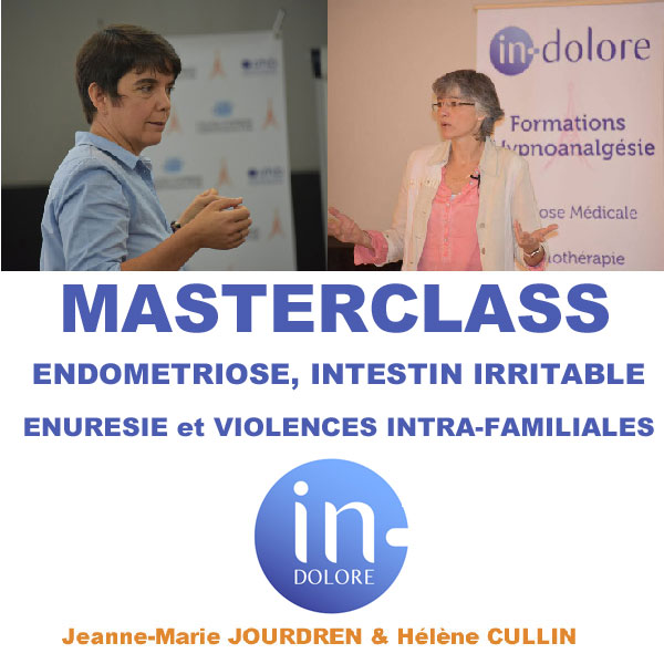 PARIS, Masterclass Formation Hypnose et Intestin Irritable, Endométriose, énurésie.