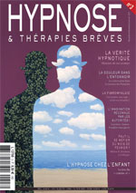 Revue HYPNOSE & Thérapies Brèves: La fibromyalgie comme une métaphore, hypnose et fibromyalgie. Traitement Fibromyalgie