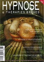 Revue HYPNOSE & Thérapies Brèves: Hypnose et difficultés scolaires Revue HYPNOSE & Thérapies Brèves: Hypnose et difficultés scolaires