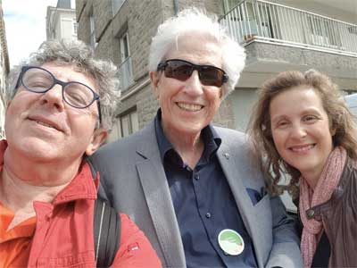 Laurent GROSS, Gaston BROSSEAU et Laurence ADJADJ