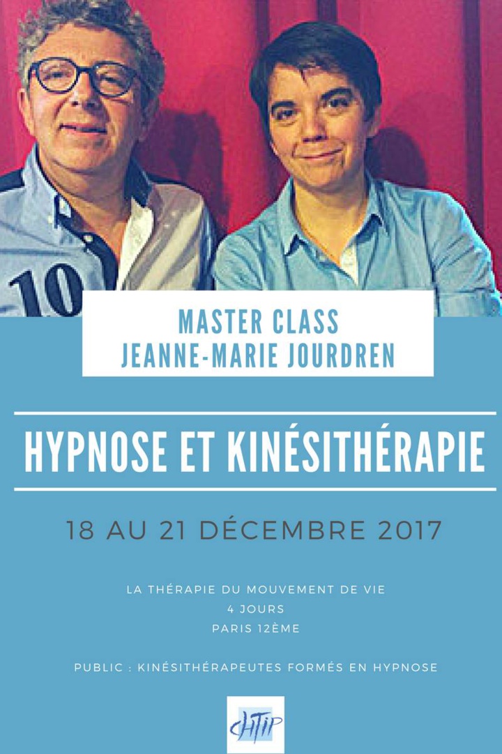 Master Class Hypnose et Kinésithérapie Master Class Hypnose et Kinésithérapie
