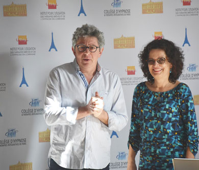 Laurent Gross et Dr Catherine Wolff, Formation Hypnose et Douleur au CHTIP Laurent Gross et Dr Catherine Wolff, Formation Hypnose et Douleur au CHTIP