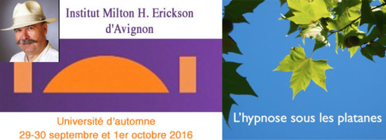 Université d’Automne 2016 - L’hypnose pour protéger, cicatriser, inventer Université d’Automne 2016 - L’hypnose pour protéger, cicatriser, inventer