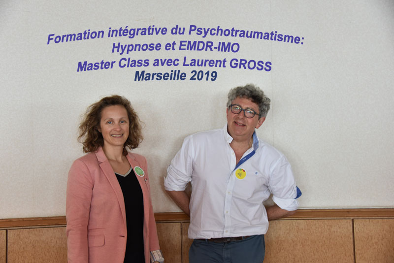 Master Class Laurence ADJADJ - Laurent GROSS à Marseille, en EMDR - IMO et Hypnose Thérapeutique