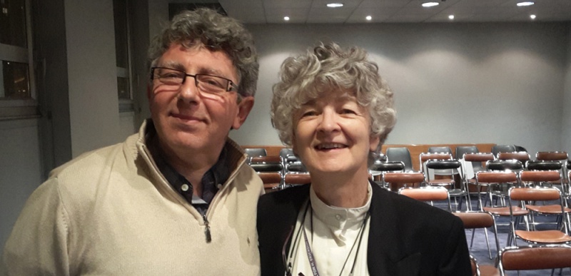Christine GUILLOUX SFH et Laurent GROSS, CHTIP Président du Collège d’Hypnose & Thérapies Intégratives de Paris