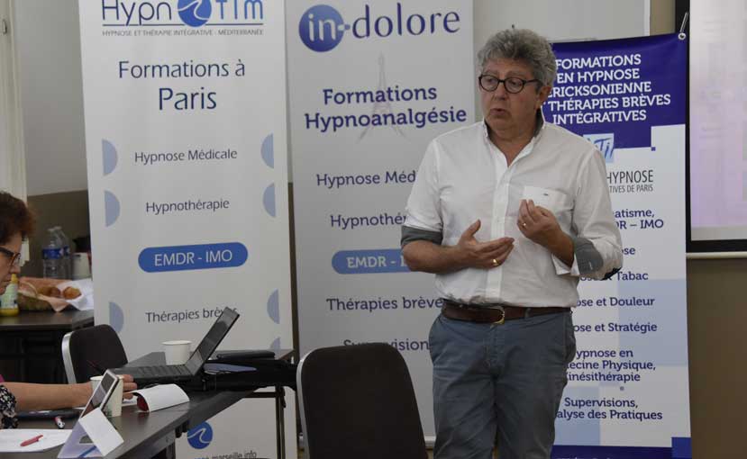 Toucher avec les Mots, Parler avec les Mains. 2eme Partie. Laurent GROSS, Paris. Congrès International Hypnose et Douleur. Confédération Francophone Hypnose & Thérapies Brèves.