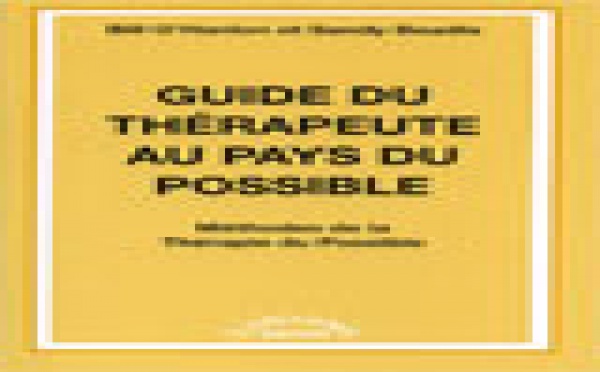 Guide du thérapeute au pays du possible. Méthodes de la thérapie du possible.