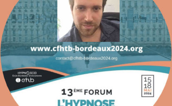 Utilisation stratégique de l’écriture automatique. Dr Nicolas GOUIN au Forum Hypnose à Bordeaux.