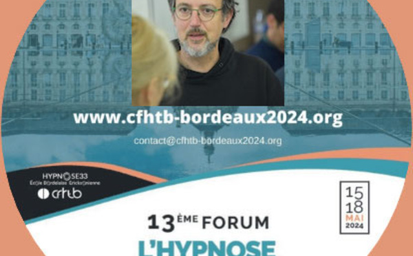 Le Cachot et le Papillon : Approches hypnotiques pour gérer claustrophobie et « anxiété liée aux soins ». Frédéric LEMAISTRE au Forum Hypnose à Bordeaux.