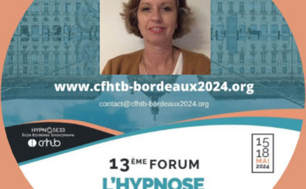 La sphère relationnelle. Dr Corinne PAILLETTE au Forum Hypnose à Bordeaux.
