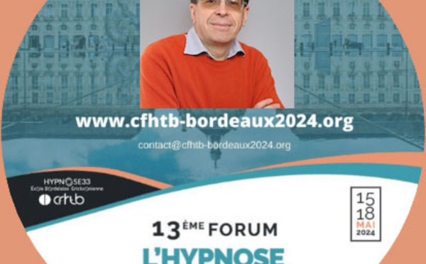 Comment se séparer en ouvrant: l’utilisation hypnotique du conte systémique. Dr Bogdan PAVLOVICI au Forum Hypnose à Bordeaux.