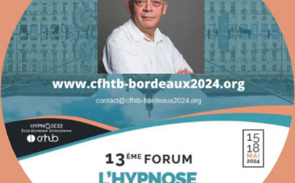 Initiation et installation de l’autohypnose pour tous. Dr Christian SCHMITT au Forum Hypnose à Bordeaux.