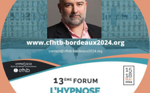 Table ronde sur les Transes Spontanées ou Induites. Pr Antoine BIOY au Forum Hypnose à Bordeaux.