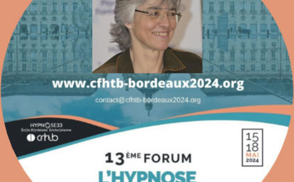 Intérêt de l’hypnose dans la prévention de la douleur chronique post-opératoire du genou. Hélène CULLIN au Forum Hypnose Bordeaux.