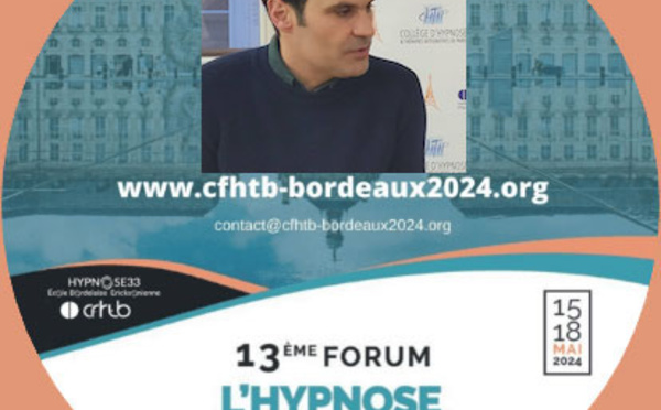 L’apport de la «théorie de l’autodétermination» pour travailler la motivation de nos patients. Florent HAMON au Forum Hypnose à Bordeaux.