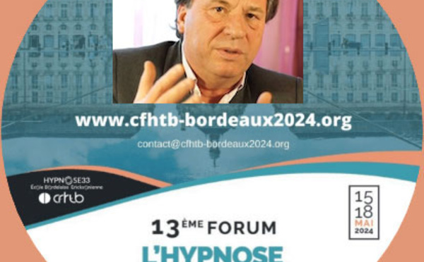La métaphore impertinente. Dr Charles JOUSSELIN au Forum Hypnose à Bordeaux.