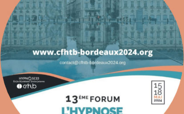 Hypnose et troubles de l'oralité. Amer Safieddine au Forum Hypnose à Bordeaux.