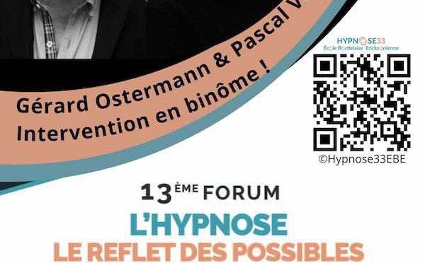 Addictions: temps, confusion et soin hypnotique. Pr Gérad OSTERMANN et Dr Pascal VESPROUMIS au Forum Hypnose à Bordeaux.