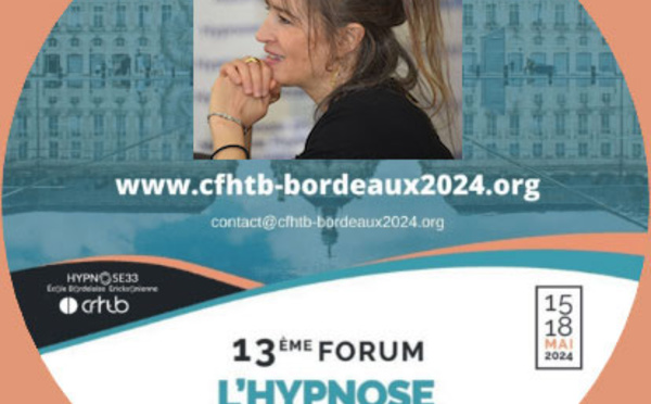 L’Approche Centrée Solution, un modèle tout terrain pour aller droit au But. Sophie TOURNOUËR au Forum Hypnose à Bordeaux.