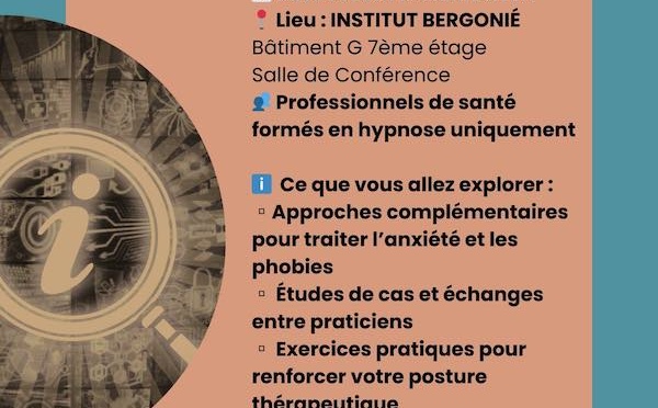 Supervision: phobies, anxiété et la claustrophobie.