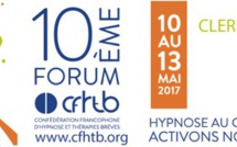 10 Mai 2017. Pré-Congrès au Forum Hypnose et Thérapies Brèves de Clermont-Ferrand