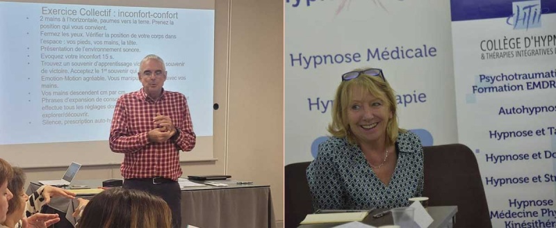 Dr Bruno Suarez et Dr Michèle Fourchon. Formation Hypnose Médicale en Radiodiagnostic, Radiothérapie à Paris